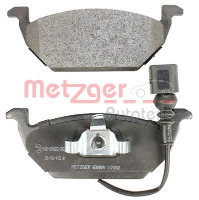 METZGER 1170002 GREENPARTS Bremsbelagsatz, Scheibenbremse
